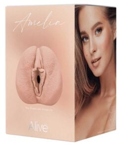 Masturbator Realist Amelia S Alive - Forma Vaginala TPE Catifelat si Presiune Manuala