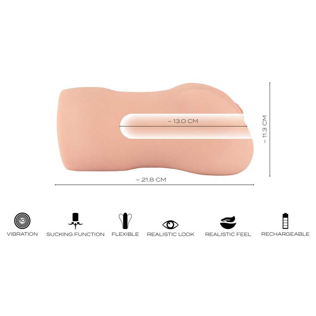 Masturbator Realistixxx - Aspiratii 10 Moduri Vibratii si Senzatie Natureskin