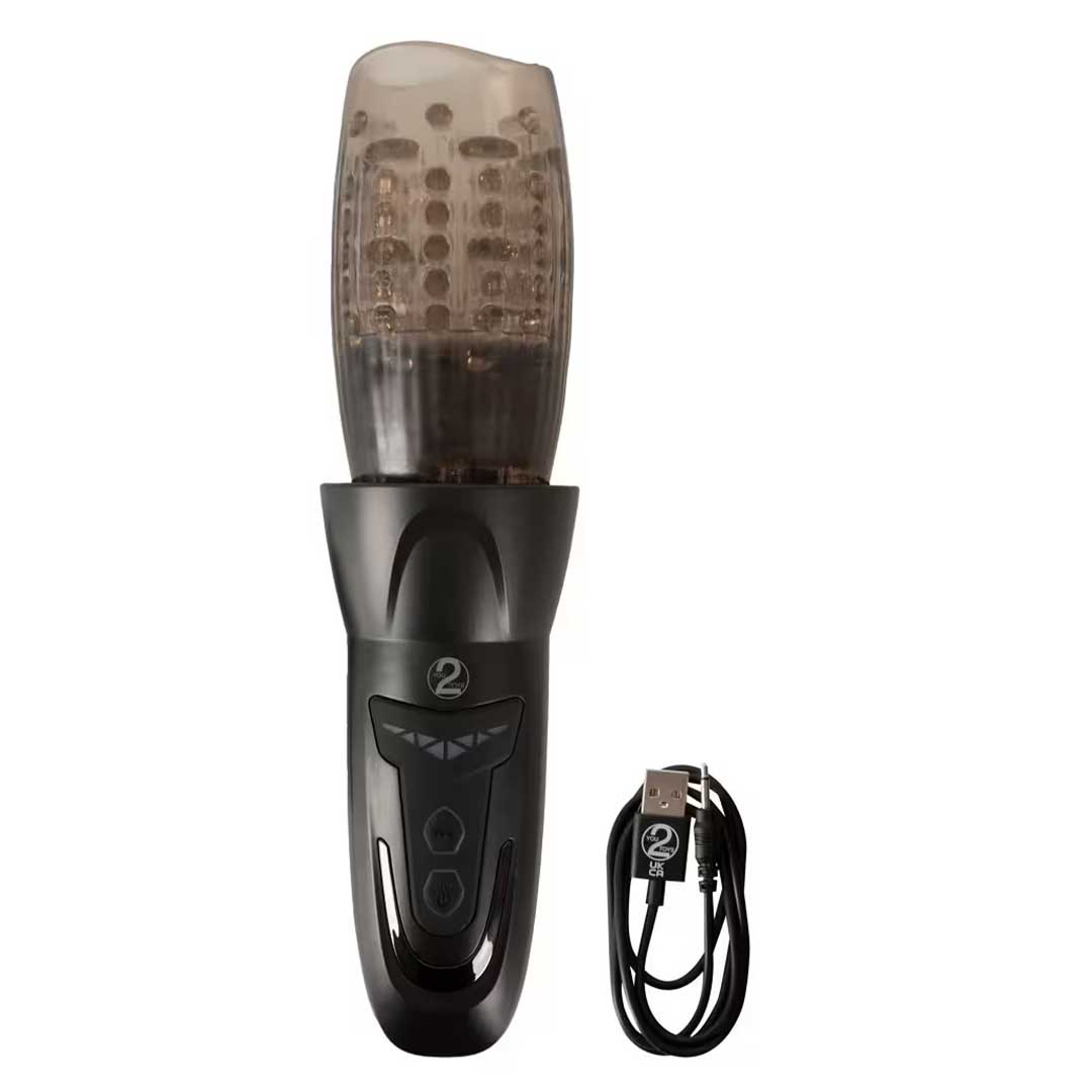 Masturbator Rotativ Automat - Impingere 10 Moduri de Vibratii si Stimulare 360