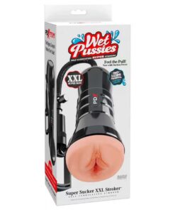Masturbator Super Sucker XXL - Control Vacum si 24.1 cm Adâncime