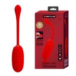 Ou Vibrator Pretty Love Rosu - 12 Functii Reincarcabil si Control Partener