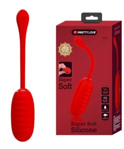 Ou Vibrator Pretty Love Rosu - 12 Functii Reincarcabil si Control Partener