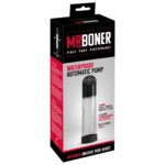 Pompa Penis Mister Boner - Vacuum Automat 6 Moduri de aspiratie Rezistenta la Apa si 20 cm