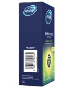Prezervative Manix Endurance - Lidocaina 53 mm si Durata Prelungita