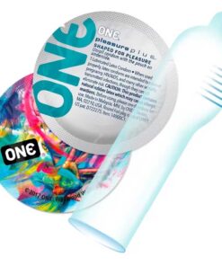 Prezervative Pleasure Plus One - Caneluri Interioare Latex Moale si Stimulare Dubla