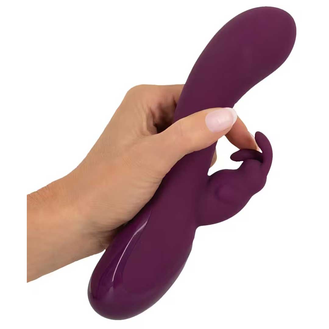Vibrator Rabbit Vibe Sweet Smile - 3 Motoare 15 Moduri si Stimulare Tripla