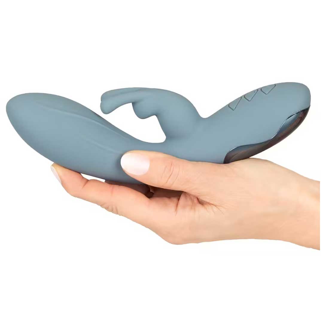 Vibrator Rabbit Velina - 2 Motoare, 20 Moduri de Vibratii si Stimulare G-Spot Clitoris