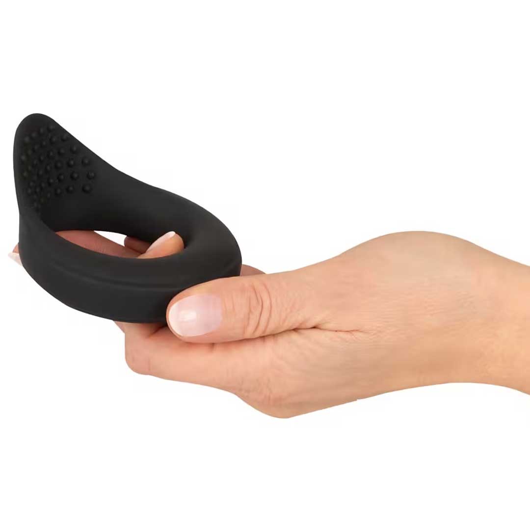 Inel Vibrator Testicule Rebel - Erecție 10 Moduri de Vibrații si Silicon Catifelat