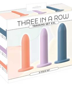 Set Dildo Progresiv You2Toys - 3 Marimi XL Ventuza si 19 cm Adancime