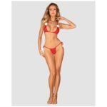 Set Lenjerie Bobble Girl Obsessive - Marime Universala Plasa Transparenta si Stil Jucaus