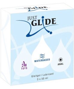 Set Lubrifiant Just Glide 3 x 50ml - Versatilitate Alunecare si Siguranta