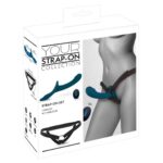 Set Strap-On Vibrant You2Toys - 2 Motoare 7 Moduri de Vibratii si Placere Duala