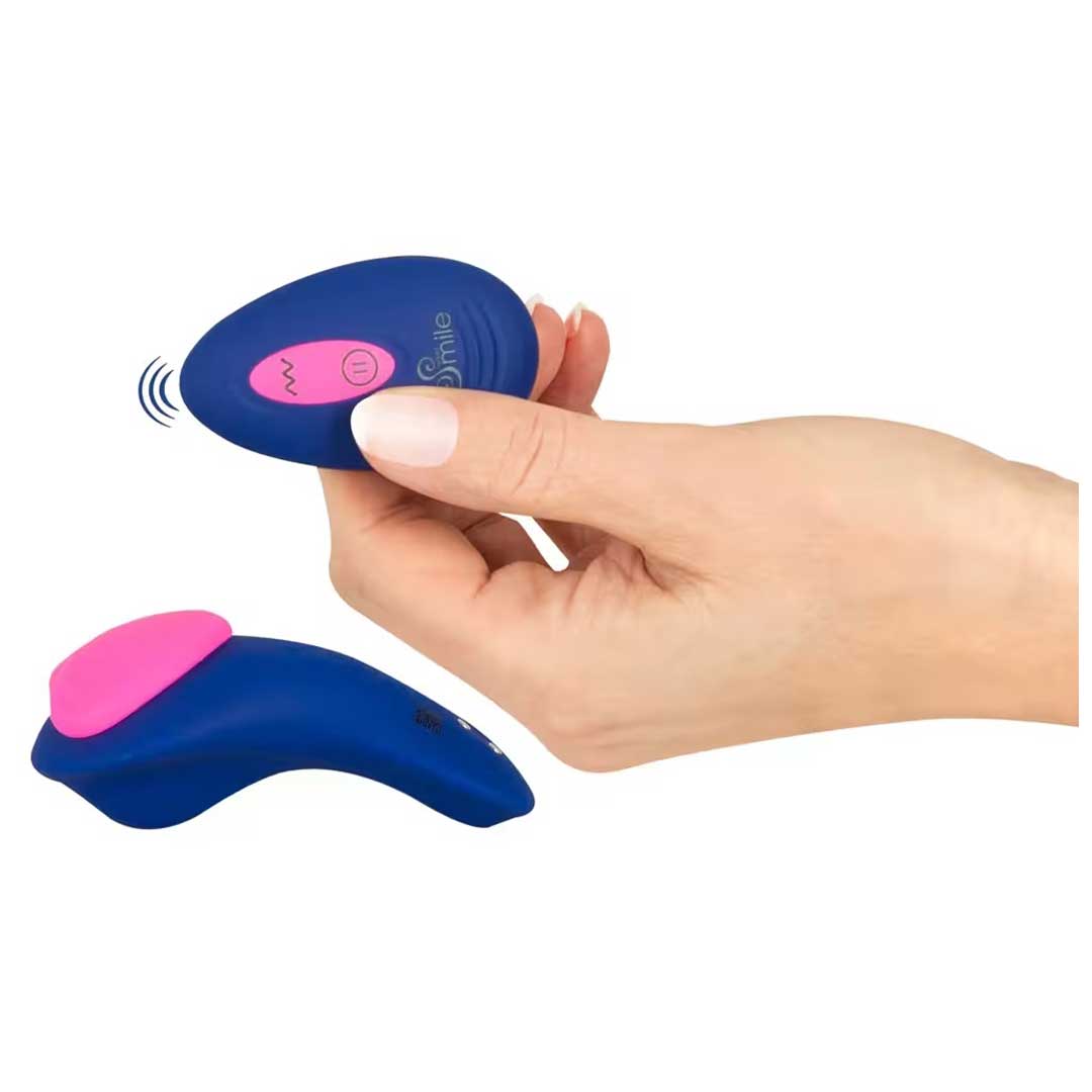 Vibrator Chiloti Sweet Smile Magnetic - Prindere Inima 9 Moduri de Vibratii si Telecomanda