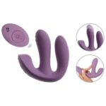 Vibrator Triplu Mireva RC - 3 Functii Mecanice 3 Motoare si Stimulare Vagin Clitoris Anus