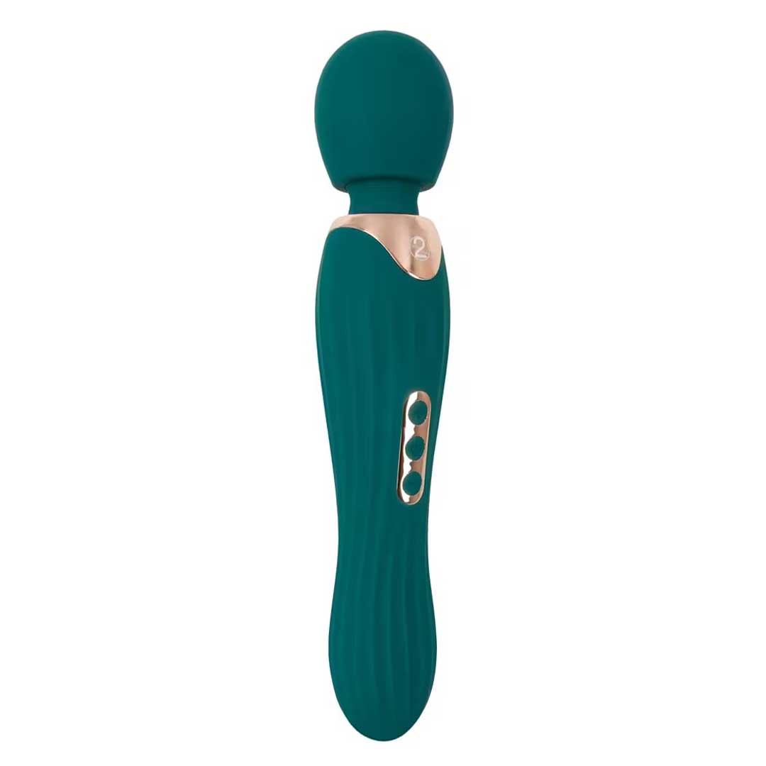 Vibrator Masaj Grande Wand - 35 Variatii Cap Flexibil si Silicon Catifelat