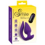 Vibrator Chiloți 2in1 Sweet Smile - Control Remote Plug si Plăcere Duală