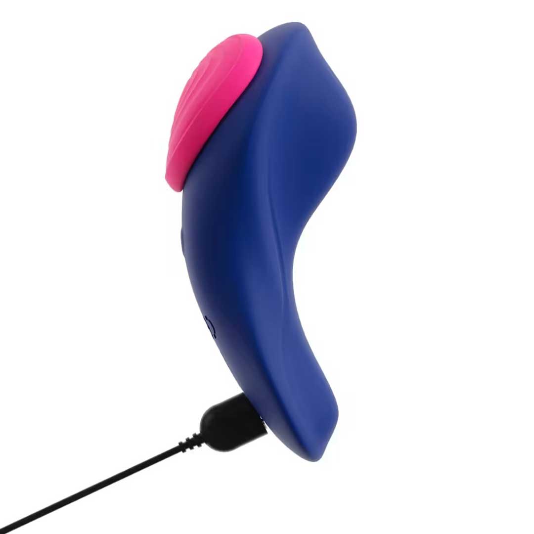 Vibrator Chiloti Sweet Smile Magnetic - Prindere Inima 9 Moduri de Vibratii si Telecomanda