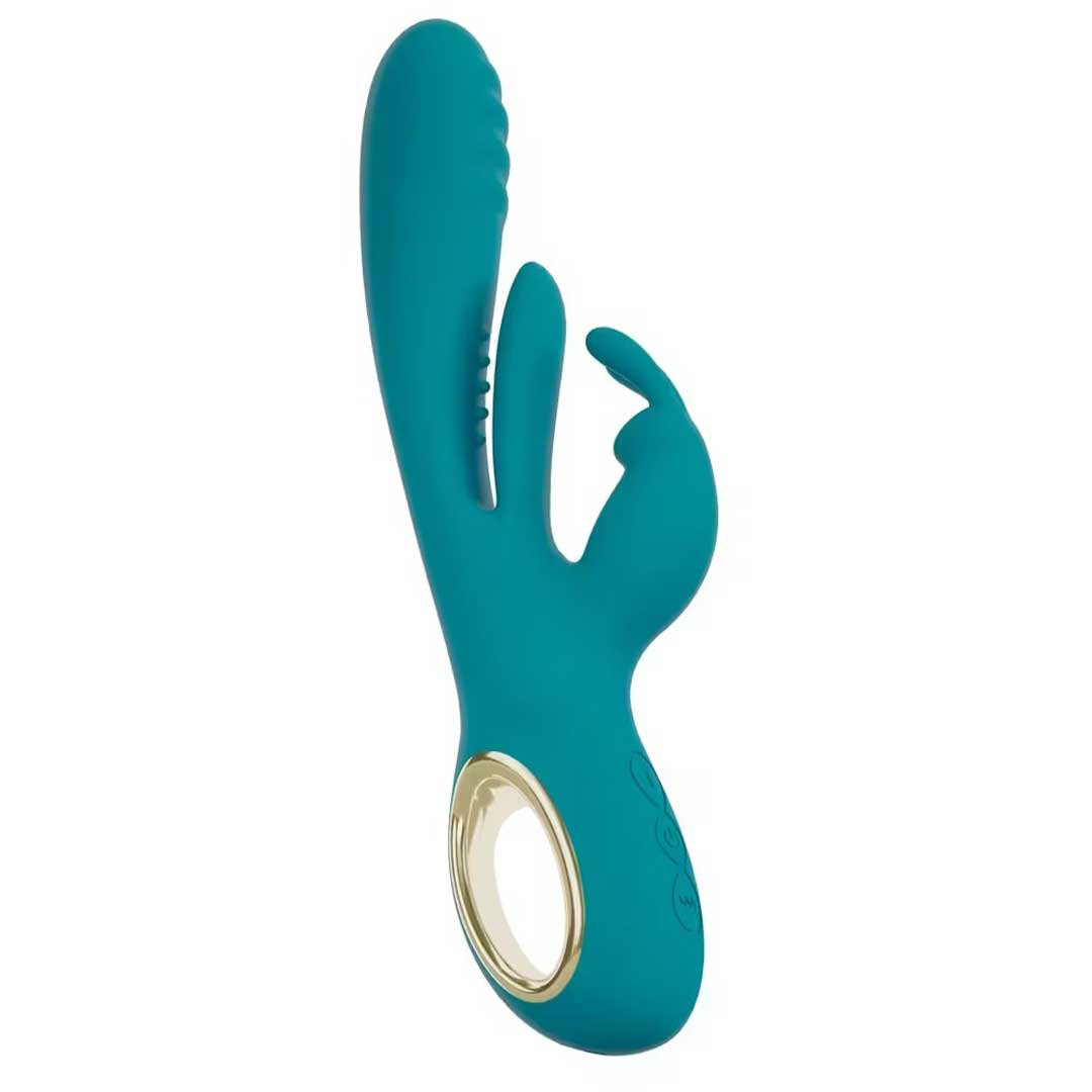 Vibrator Rabbit Sweet Smile - Impingere Limba Oscilanta si 3 Motoare Separate