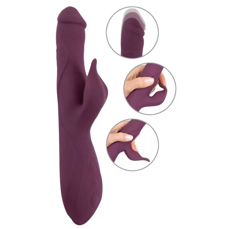 Vibrator Rabbit Javida - 3 Functii Dinamice Rotire Margele si Impingere