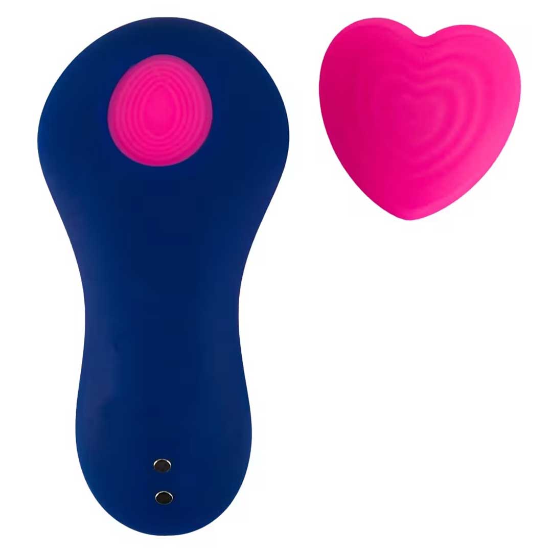 Vibrator Chiloti Sweet Smile Magnetic - Prindere Inima 9 Moduri de Vibratii si Telecomanda