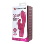 Vibrator Punct G Elivia Pretty Love - 10 Moduri de Vibratii Lumina Pulsanta si Silicon Roz