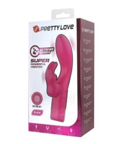 Vibrator Punct G Elivia Pretty Love - 10 Moduri de Vibratii Lumina Pulsanta si Silicon Roz