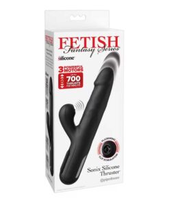 Vibrator Rabbit Impingere Sonix - 3 Functii Separate 3 Motoare si Punctie