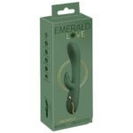 Vibrator Rabbit Luxurious - 2 Motoare Separate 10 Moduri pe Ax si Detalii Aurii