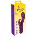 Vibrator Rabbit Vibe Sweet Smile - 3 Motoare 15 Moduri si Stimulare Tripla