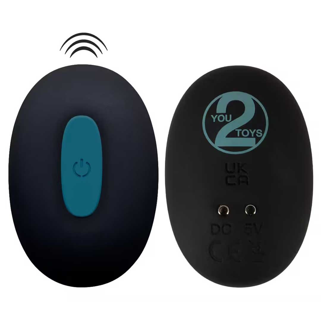 Set Strap-On Vibrant You2Toys - 2 Motoare 7 Moduri de Vibratii si Placere Duala