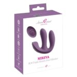 Vibrator Triplu Mireva RC - 3 Functii Mecanice 3 Motoare si Stimulare Vagin Clitoris Anus