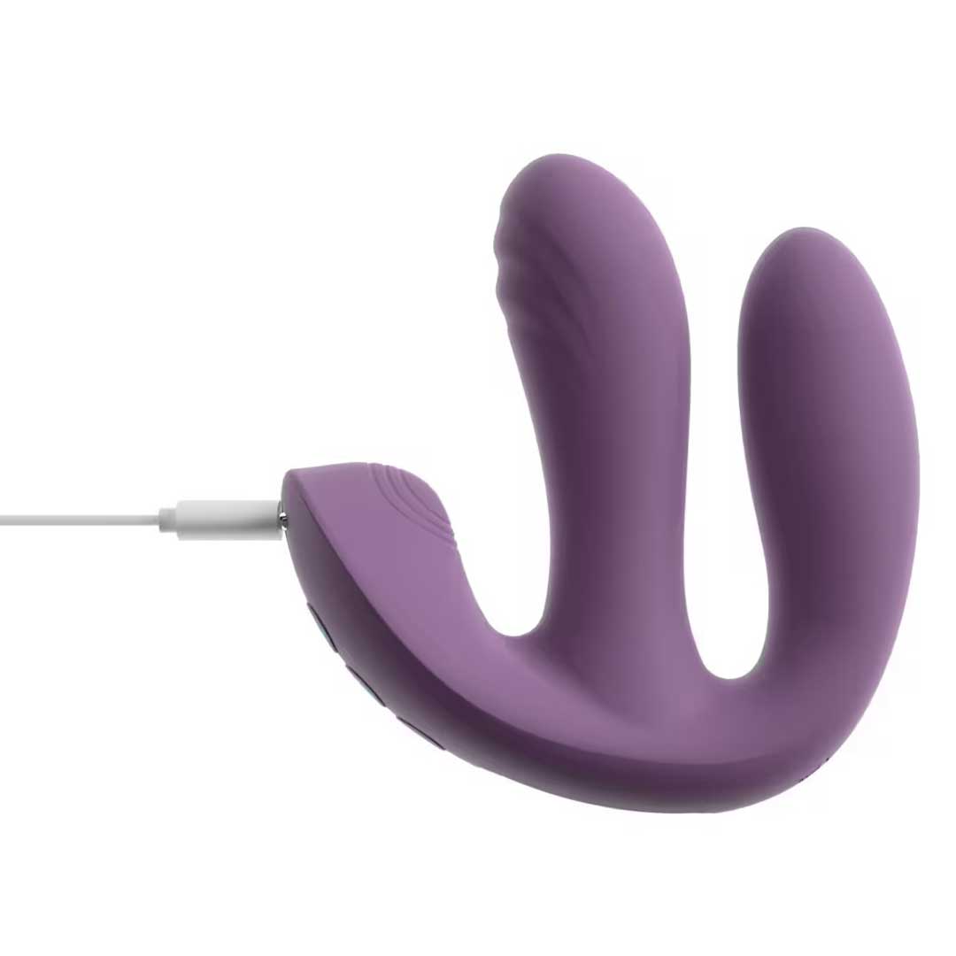 Vibrator Triplu Mireva RC - 3 Functii Mecanice 3 Motoare si Stimulare Vagin Clitoris Anus