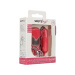 Mini Vibrator Roz Bullet cu Telecomanda