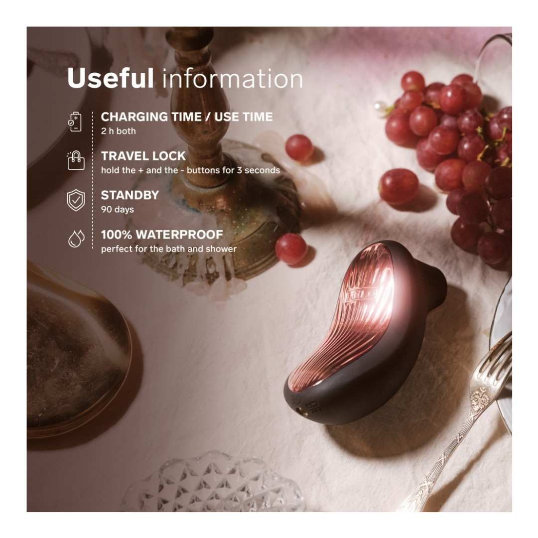 Negru Mini Vibrator Lelo