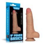 Dildo Ultra-Realist cu Vibratii Power Basics