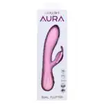 Vibrator Aura Flutter Dublu CalExotics