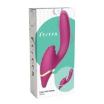 Vibrator Premium cu Stimulare Tripla Thrill Climaxer Fuchsia