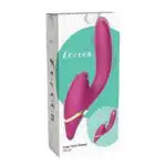 Vibrator Premium cu Stimulare Tripla Thrill Climaxer Fuchsia