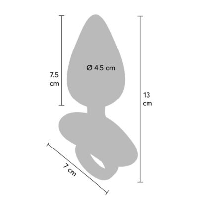 Plug anal vibrant Smooth dimensiuni