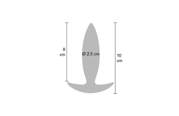 Butt Plug Anal Bubble Incepatori ToyJoy 8 cm