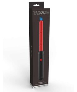 Bagheta ElectroShock Taboom 34 cm negru cu rosu