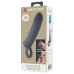 Prelungitor Penis Negru cu Vibratii