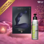 Set Stimulator Prostata SNOVA si Lubrifiant Anal Male