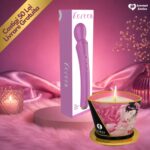 Set Vibrator pentru masaj si Massage Candle
