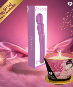 Set Vibrator pentru masaj si Massage Candle