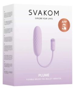 Vibrator Svakom Plume dubla stimulare