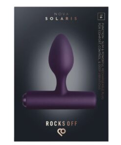 Butt Plug Nova cu Vibratii