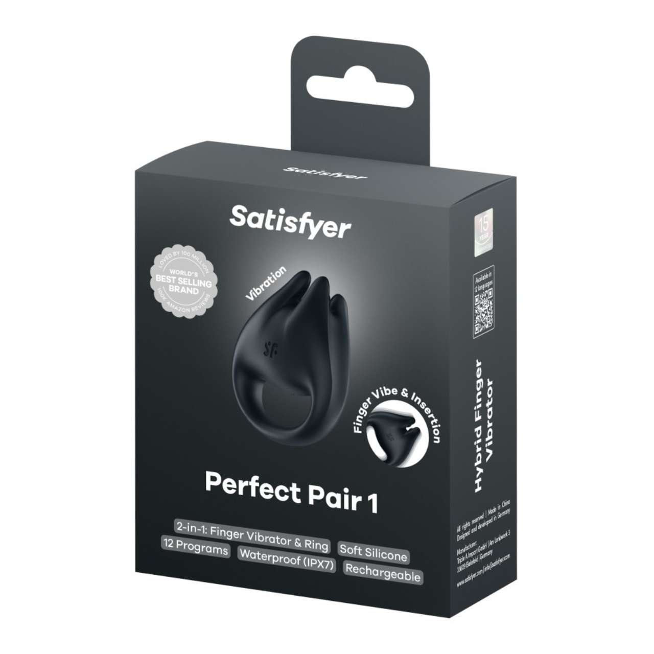 Inel penis si vibrator Perfect Pair