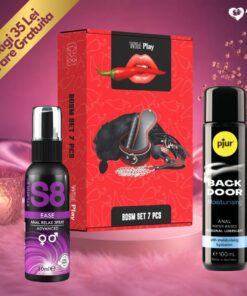 Set BDSM Lubrifiant Pjur si Spray Relaxant