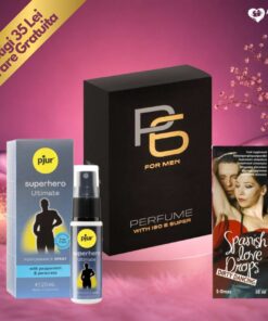 Set Parfum cu Feromoni Picaturi Afrodisiace Pray Ejaculare Precoce